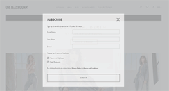 Desktop Screenshot of oneteaspoon.com